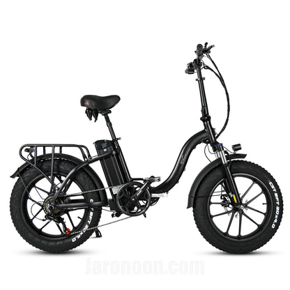 CMACEWHEEL Y20-NEW 750W 20 Inch Folding E-bike Fat Tire Mountain Bike Snow 48V 17A (ang.). Okładka