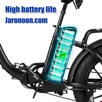 CMACEWHEEL Y20-NEW 750W 20 Inch Folding E-bike Fat Tire Mountain Bike Snow 48V 17A (ang.). Okładka