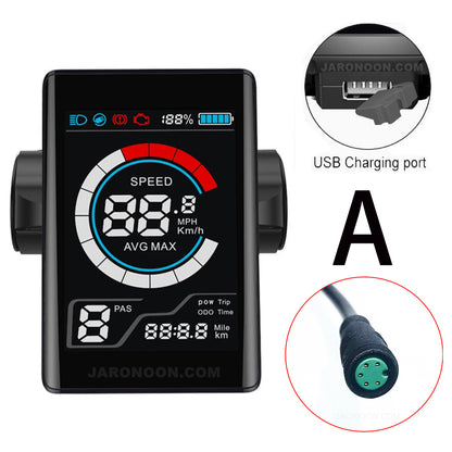 Wyświetlacz LCD do roweru elektrycznego CMACEWHEEL