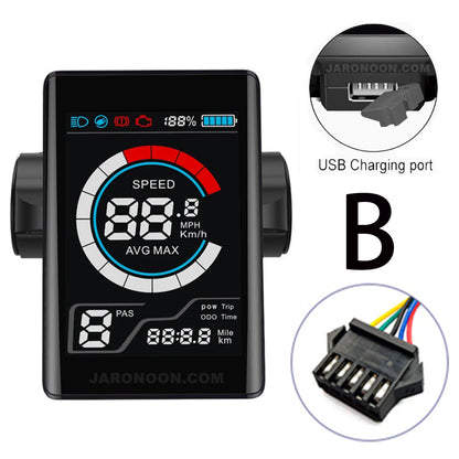 Wyświetlacz LCD do roweru elektrycznego CMACEWHEEL