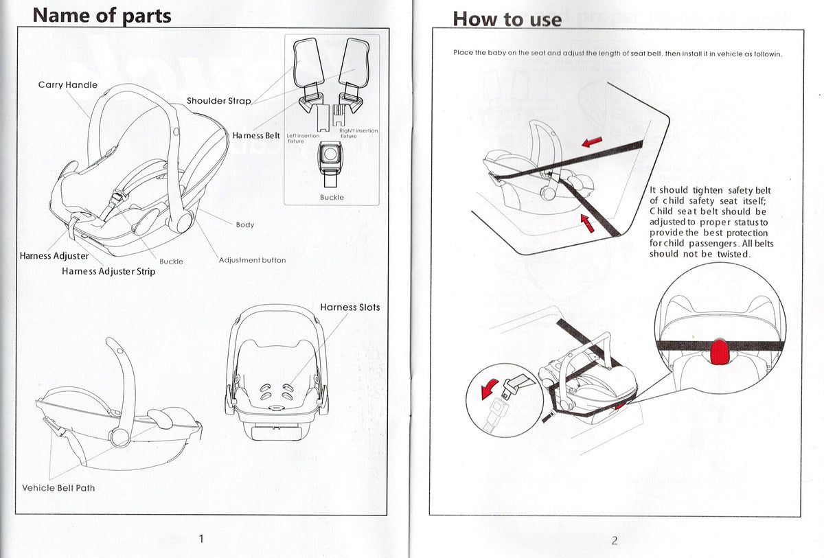 Q17 Baby Bassinet Car Seat for 0-12 Months Newborn Baby