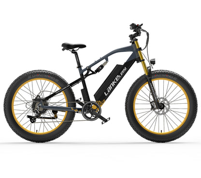 RV700 1000W 48V 16Ah Powerful Electric Bicycle 26 Inch Beach Bike Mountain (ang.). Bike Upgrad Oil Spring Downhill Fork Dual Suspension (ang.)