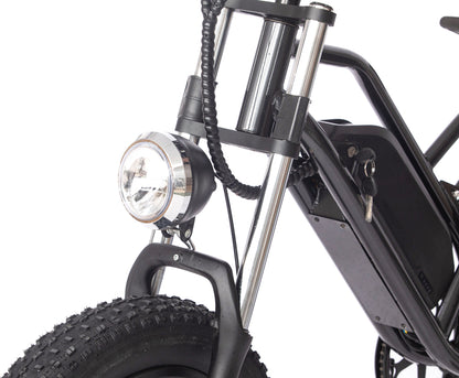 48V 22.5Ah Large Capacity Electric Fat Tire Bike 20x4 (ang.). Wheel Snow Bike With Front And Rear Shock Absorption (ang.). Brake E Bike