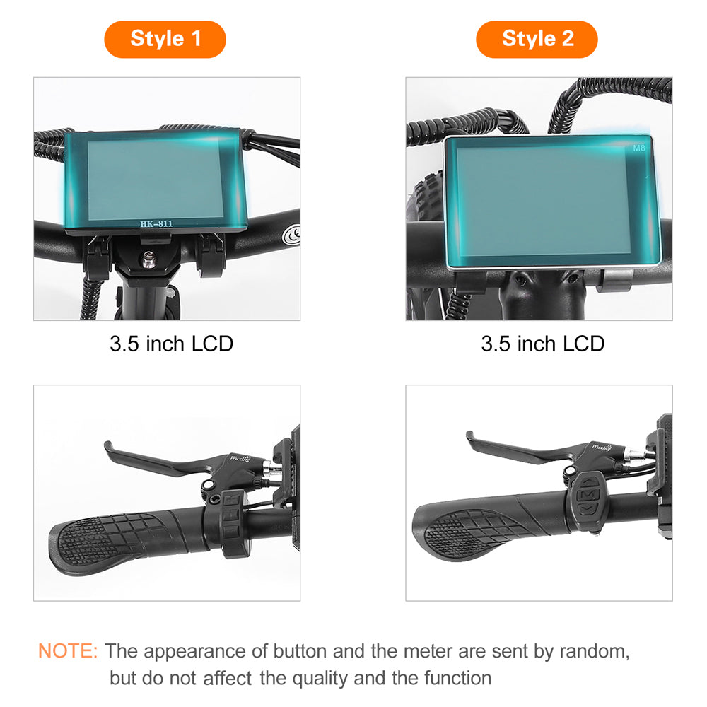 GW20-NEW 20 Inch Folding Electric Bike, Integrated Wheel, 48V 750W (ang.). Fat Tire Bicycle 30-45m/h Speed