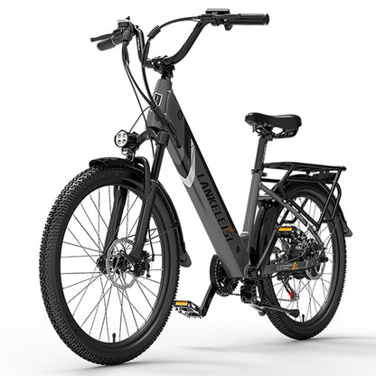 ES500 Pro 500W 48V 16Ah 130Km Endurance 24 Inch Brushless Motor Urban Electric (ang.). Bike Dual Disc Brakes 32km h Max Speed City Bik (ang.)