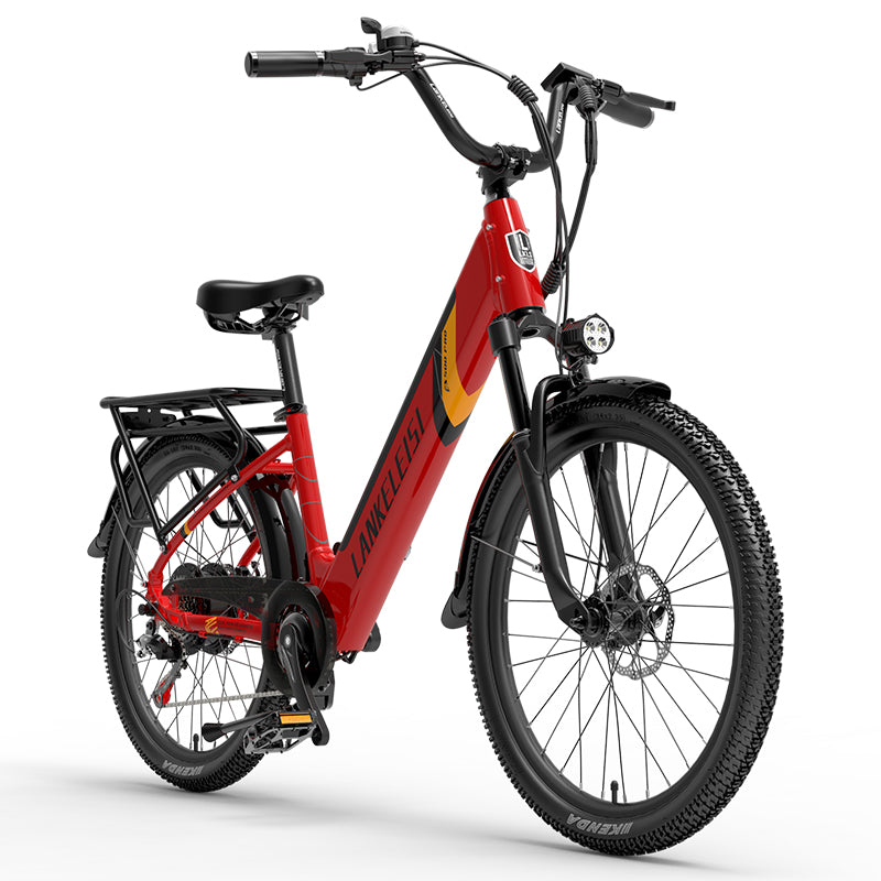 ES500 Pro 500W 48V 16Ah 130Km Endurance 24 Inch Brushless Motor Urban Electric (ang.). Bike Dual Disc Brakes 32km h Max Speed City Bik (ang.)