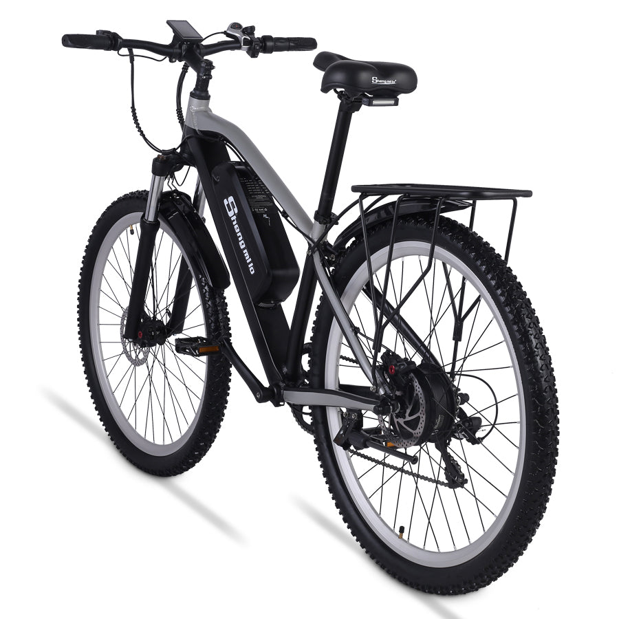 M90 Adult Electric Bike 29 Inch Mountain Bike 48V 17Ah Removable Lithium Battery Front & Rear Hydraulicable (ang.). Brake