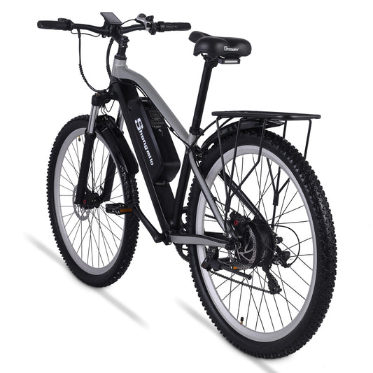 M90 Adult Electric Bike 29 Inch Mountain Bike 48V 17Ah Removable Lithium Battery Front & Rear Hydraulicable (ang.). Brake