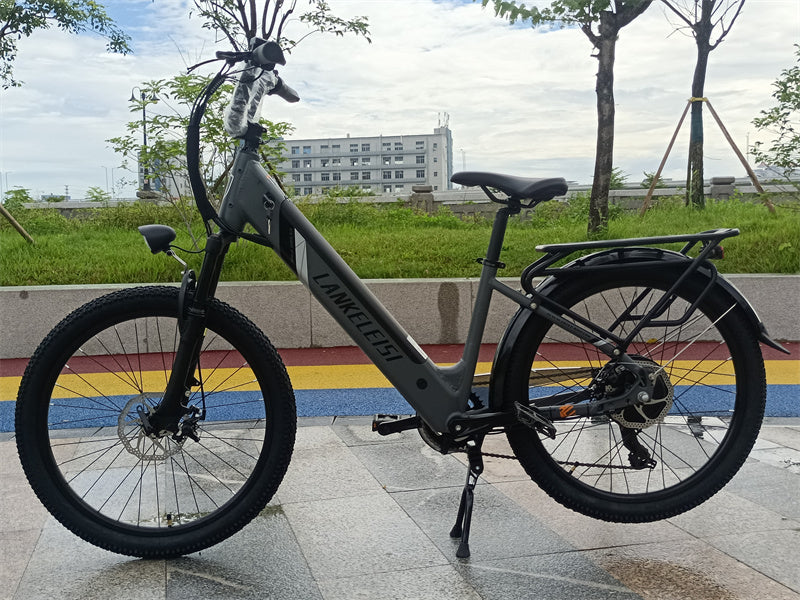 ES500 Pro 500W 48V 16Ah 130Km Endurance 24 Inch Brushless Motor Urban Electric (ang.). Bike Dual Disc Brakes 32km h Max Speed City Bik (ang.)