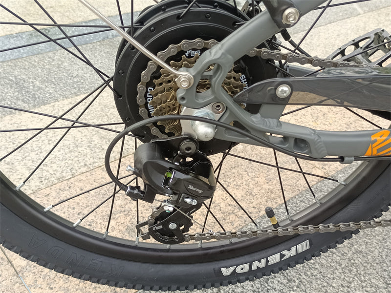 ES500 Pro 500W 48V 16Ah 130Km Endurance 24 Inch Brushless Motor Urban Electric (ang.). Bike Dual Disc Brakes 32km h Max Speed City Bik (ang.)